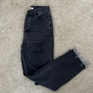 Pacsun high rise straight jeans